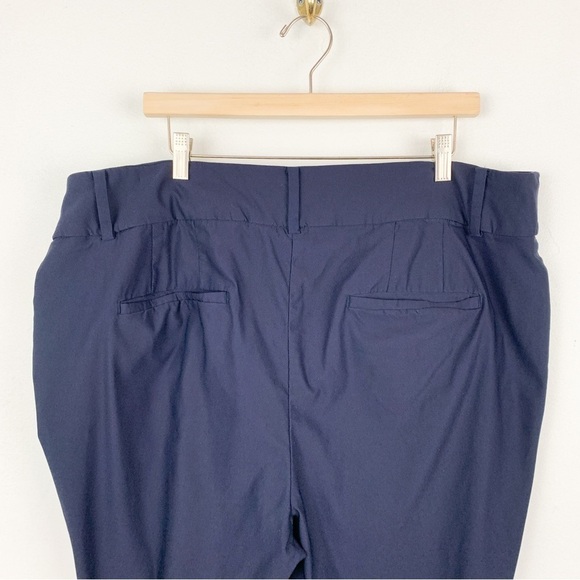 Lane Bryant 4-Season Navy Blue Capri Pants Sz 24 - Picture 6 of 9